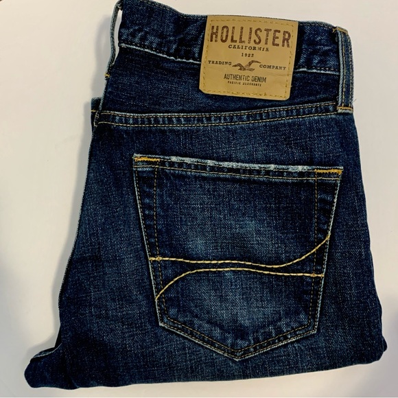 Hollister Slim Straight Button Fly Jeans - Picture 2 of 9